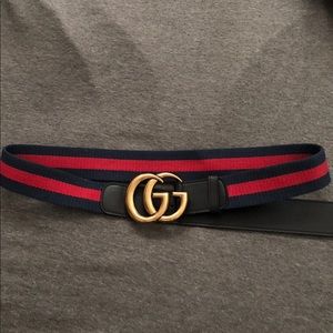 100 cm Gucci Marmont Web Belt